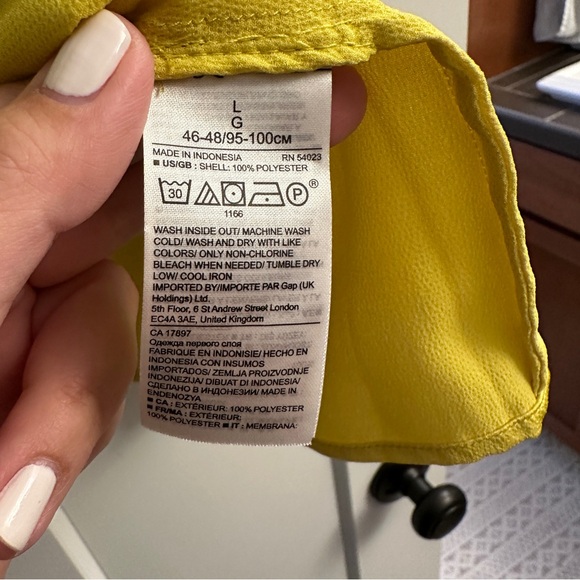 Banana Republic Yellow Blouse - Picture 5 of 5